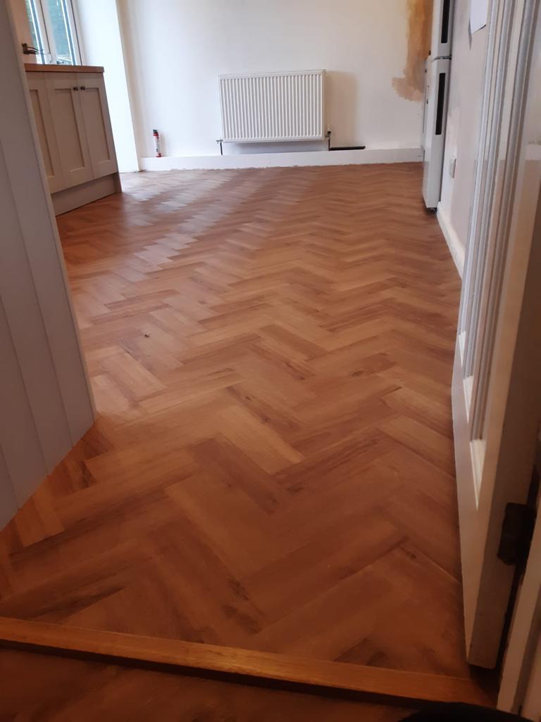 Chevron Flooring