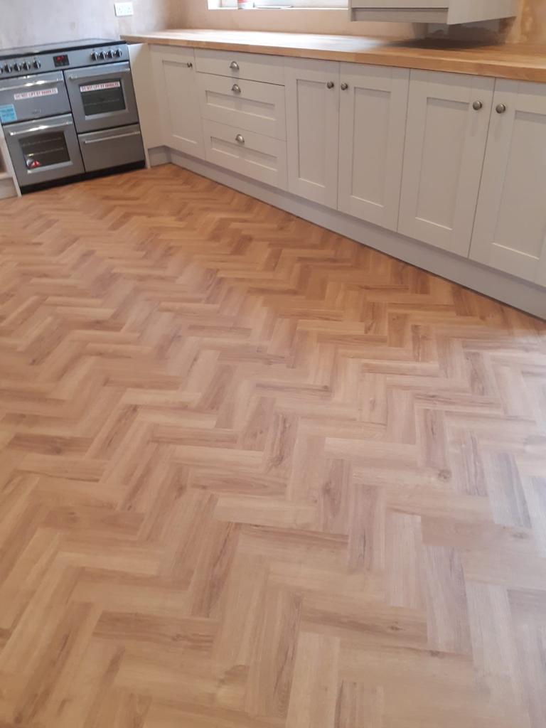 Chevron Flooring