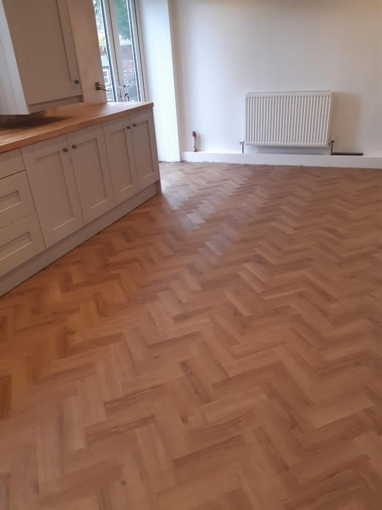 Chevron Flooring